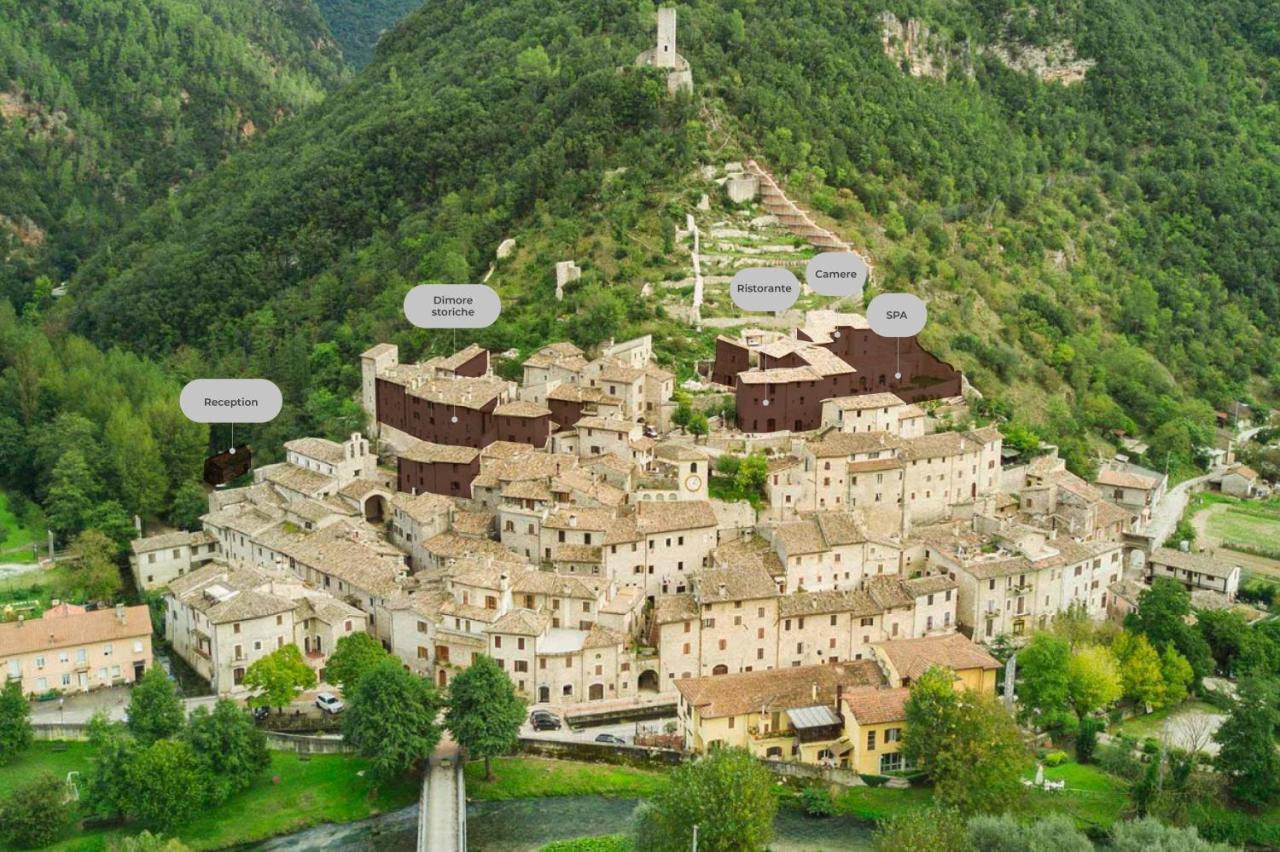 Torre Del Nera Albergo Diffuso & Spa Scheggino Exterior foto